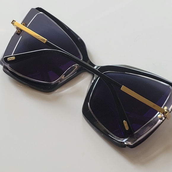 Tom Ford Black Butterfly "Gia" Sunglasses - Picture 8 of 10